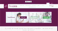 Desktop Screenshot of flexcarestaff.com